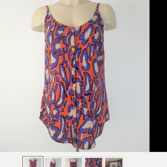 CAbi Tops - Cabi 5040 Islam Animal Print XL